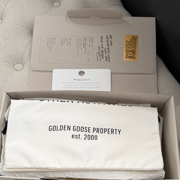 Golden Goose Women's Sneakers - Silver and Light Blue - Picture 9 of 10